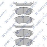 HiQ Front Brake Pads Set SP1534