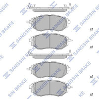 HiQ Front Brake Pads Set SP1534