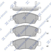 HiQ Front Brake Pads Set SP1541