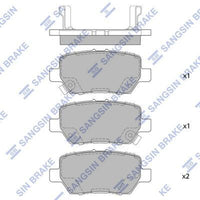 HiQ Rear Brake Pads Set SP4063