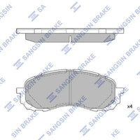 HiQ Front Brake Pads Set SP1629