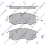 HiQ Front Brake Pads Set SP1158