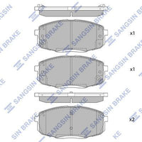 HiQ Front Brake Pads Set SP4098