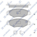 HiQ Front Brake Pads Set SP1179