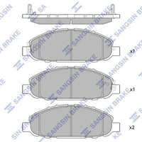 HiQ Front Brake Pads Set SP1447
