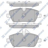 HiQ Front Brake Pads Set SP2245