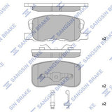 HiQ Front Brake Pads Set SP1680