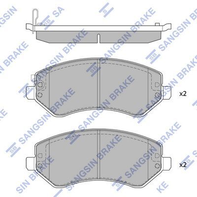 HiQ Front Brake Pads Set SP4170