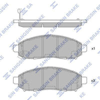 HiQ Front Brake Pads Set SP1460
