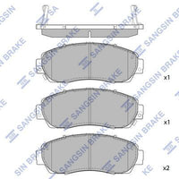 HiQ Front Brake Pads Set SP2115A