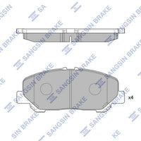 HiQ Front Brake Pads Set SP2183