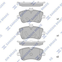 HiQ Front Brake Pads Set SP2191