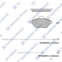 HiQ Front Brake Pads Set SP1253