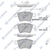 HiQ Front Brake Pads Set SP1979