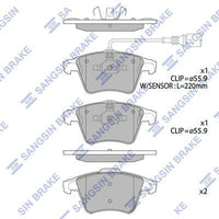HiQ Front Brake Pads Set SP1979