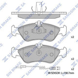 HiQ Rear Brake Pads Set SP1274