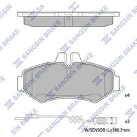 HiQ Rear Brake Pads Set SP1278