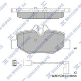 HiQ Rear Brake Pads Set SP1896