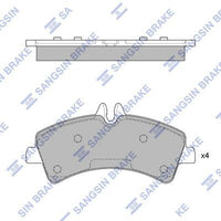 HiQ Rear Brake Pads Set SP1426
