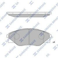 HiQ Front Brake Pads Set SP1544