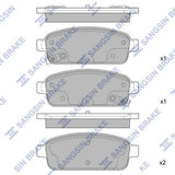 HiQ Rear Brake Pads Set SP1363