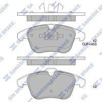 HiQ Front Brake Pads Set SP2101-F