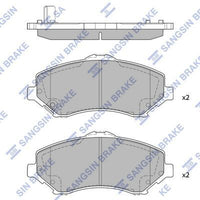 HiQ Front Brake Pads Set SP2185