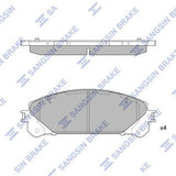 HiQ Front Brake Pads Set SP2137