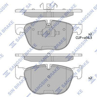 HiQ Front Brake Pads Set SP2172