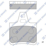 HiQ Rear Brake Pads Set SP1254
