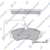 HiQ Front Brake Pads Set SP1743