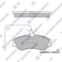 HiQ Front Brake Pads Set SP1743