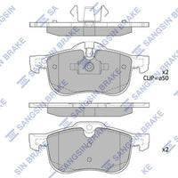 HiQ Front Brake Pads Set SP2109-F