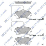 HiQ Front Brake Pads Set SP4052