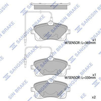 HiQ Front Brake Pads Set SP4052