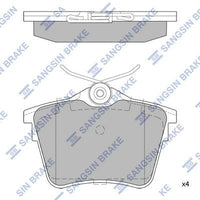 HiQ Rear Brake Pads Set SP1897