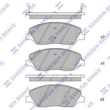 HiQ Front Brake Pads Set SP1194