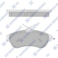 HiQ Front Brake Pads Set SP1866