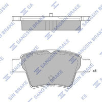 HiQ Rear Brake Pads Set SP2153