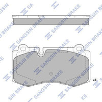 HiQ Front Brake Pads Set SP2195
