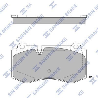 HiQ Front Brake Pads Set SP2195