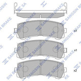 HiQ Rear Brake Pads Set SP4157