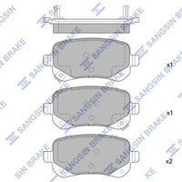 HiQ Rear Brake Pads Set SP1927