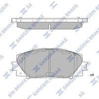 HiQ Front Brake Pads Set SP1377A