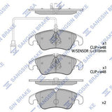 HiQ Front Brake Pads Set SP2145