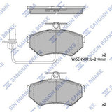 HiQ Front Brake Pads Set SP1708A