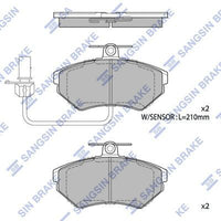 HiQ Front Brake Pads Set SP1708A