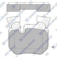 HiQ Rear Brake Pads Set SP1792