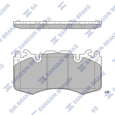 HiQ Front Brake Pads Set SP2239