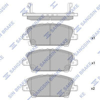 HiQ Front Brake Pads Set SP1569